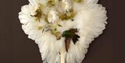 Hummingbird Fixed Feather Fan, M.&E. Natté, Brazil, c.19th century, LDFAN1994.121.1