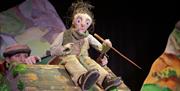Little Bo Peep has lost her sheep, and can't fall asleep without them!