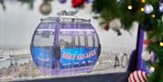 Sky-High Karaoke: London’s Cable Cars Get a Christmas Makeover