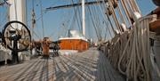 Weather Deck space at Cutty Sark