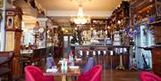 Event space in the Hawke and Howe Bar at Trafalgar Tavern