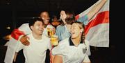 England continue their World Cup journey with a buzzing match-day atmosphere from first whistle to last