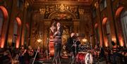 Dine beneath Luke Jerram’s Mars in the Painted Hall as you’re serenaded by a live jazz vocalist, for an exclusive event combining exquisite food, grea