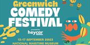 Greenwich Comedy Festival is back with incredible acts