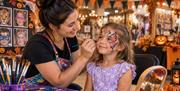 This Halloween, your little ones can enjoy face painting and get into the Halloween spirit surrounded by the market’s lively atmosphere