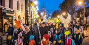 A spectacular Greenwich lantern procession and Greenwich Market's Christmas tree lights switch ON