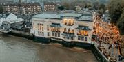 Ariel view of Trafalgar Tavern, Greenwich