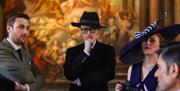 Step into a world of intrigue and excitement for a thrilling after-hours murder mystery experience in the astounding Painted Hall