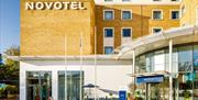 Entrance of Novotel London Greenwich hotel