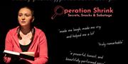 Operation Shrink - An autobiographical solo show from Ella McGran that delves into personal struggles with an eating disorder