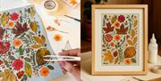 Pressed Flower Art Workshop for Adults & Children