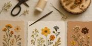 Pressed Flower Art Workshop for Adults & Children