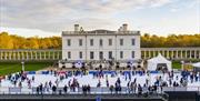 Come along to the Queen's House for a festive family day out featuring face painting, craft workshops, ice skating and classic carols