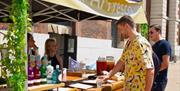 Featuring some of the best street food London has to offer, alongside an alfresco bar and gelato giants