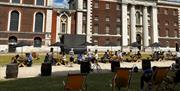 This Summer the Old Royal Naval College grounds will be showing the best in sporting talent on a big outdoor screen