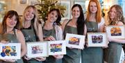 A relaxed riverside sip & create pressed flower workshop at The Oystercatcher by the Thames