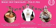 Tickle your tastebuds and enhance the magical experience by trying one of the Boozy (or not) Hot Chocolate – Pick & Mix or a festive cocktail…