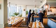 Bright and modern greenwich restaurant and wine bar serving oysters