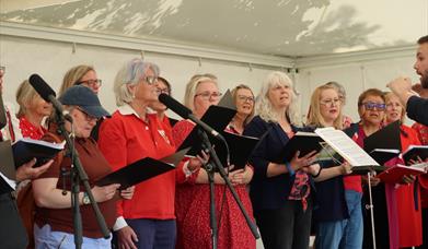 Woolwich Singers Spring Concert live performance at Tramshed, Woolwich