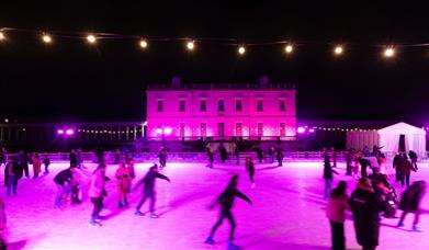 A magical open-air ice rink in the heart of Greenwich's UNESCO World Heritage Site