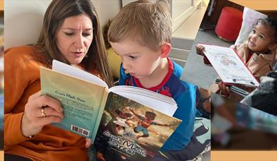 Come and celebrate storytelling and creativity with this fun, interactive workshop for parents and children