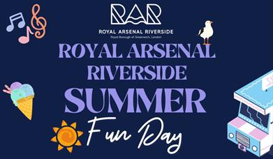 Come along to the Royal Arsenal Riverside Summer Fun Day for an afternoon of fun in the sun!