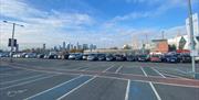 The O2 Car Park - This image shows a large car park with disabled and non disabled bays