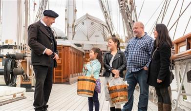 Come and discover what life was like on board for Cutty Sark's crew