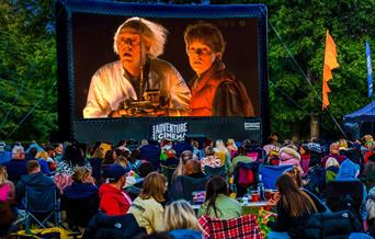 Come along to Charlton House and go Back to the Future with Adventure Cinema