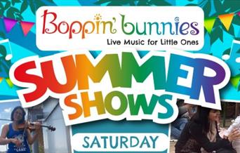 Boppin’ Bunnies are returning to The Jetty with 2 music shows for kids.