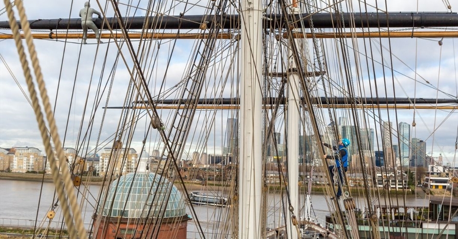 Cutty Sark Rig Climb Cutty Sark Rig Climb Experience - Experience in Greenwich, Greenwich ...