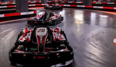 Experience an unrivalled adrenaline fix at UK's fastest indorr go karting track
