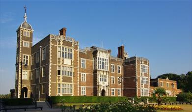 Looking west on Charlton House on a  sunny summers day.