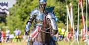 Come and see the fearless fighters and their magnificent horses will charge at each other at full speed in and unforgettable display of chivalry and s