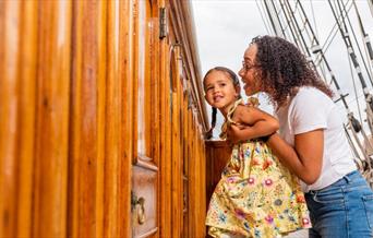 This Easter, enjoy sea shanties, live performances and fantastic family activities throughout April on board Cutty Sark