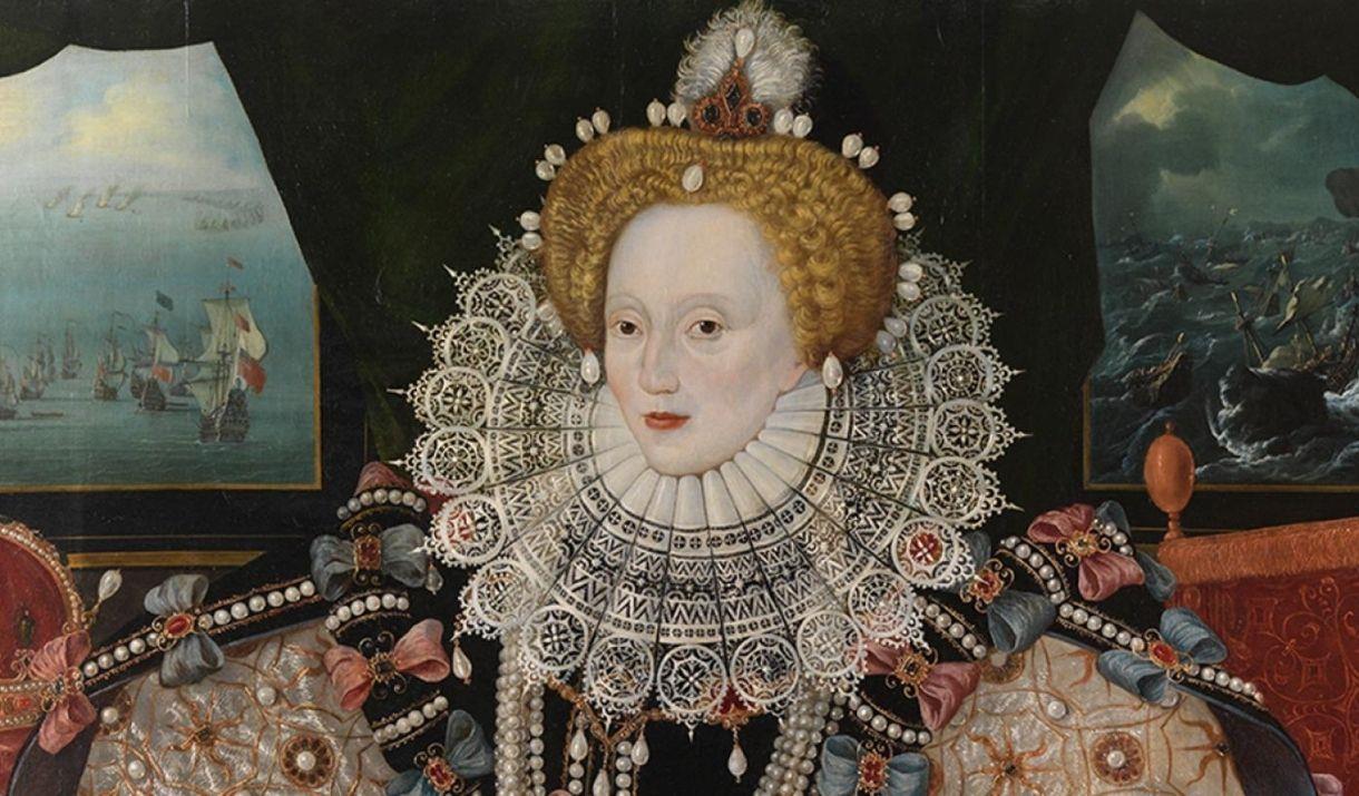 Three versions of the painting survive, each offering a subtly different depiction of Queen Elizabeth I at the height of her power.