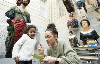 Head to National Maritime Museum and pick up one of the family trails and explore objects, people and stories within the galleries