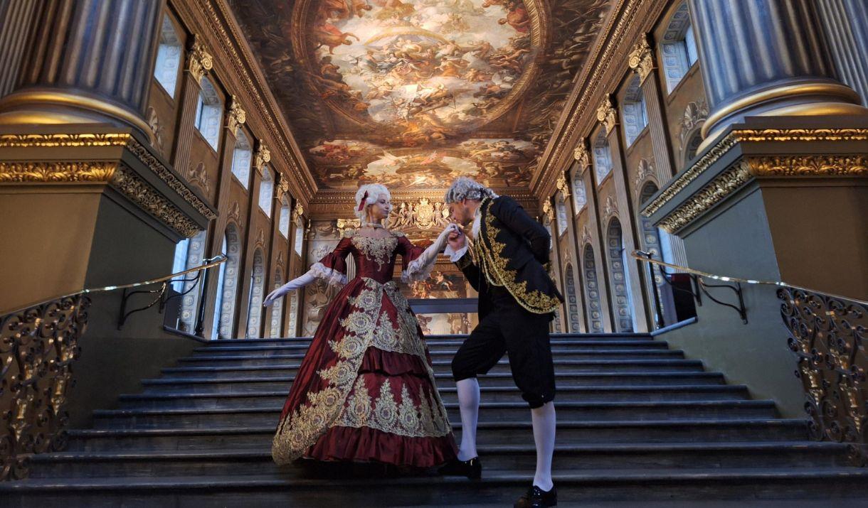 An evening of chocolate-infused magic in the Painted Hall hosted by renowned 18th century chocolate maker Grace Tosier An evening of chocolate-infused magic in the Painted Hall hosted by renowned 18th century chocolate maker Grace Tosier