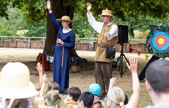 Join characters from the past for heritage-inspired hijinks and hands-on shenanigans at Eltham Palace this half term