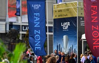 A free outdoor Fan Zone, ensuring the Laver Cup action is accessible to everyone coming to The O2
