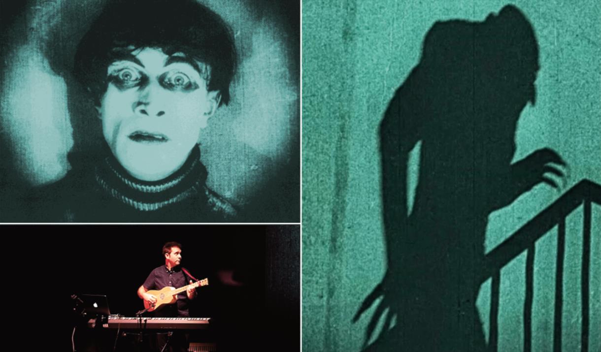 Two silent horror classics with brand-new live music composed and performed by Chris Green on a variety of acoustic and electronic instruments Two silent horror classics with brand-new live music composed and performed by Chris Green on a variety of acoustic and electronic instruments
