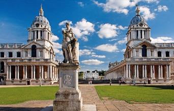 Image taken from grounds of Old Royal Naval College overlooking the building.