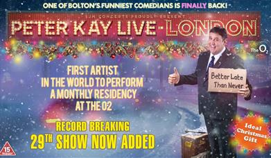 Peter Kay is back at The O2!
