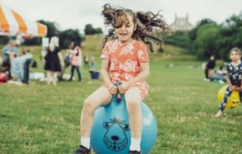 Outdoor child-led Summer Camp event supported by experienced playworkers