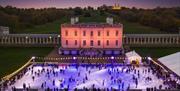 A magical open-air ice rink in the heart of Greenwich's UNESCO World Heritage Site