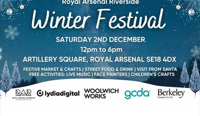 A relaxed, fun and intreactive winter party by Berkeley, Woolwich Works and GCDA