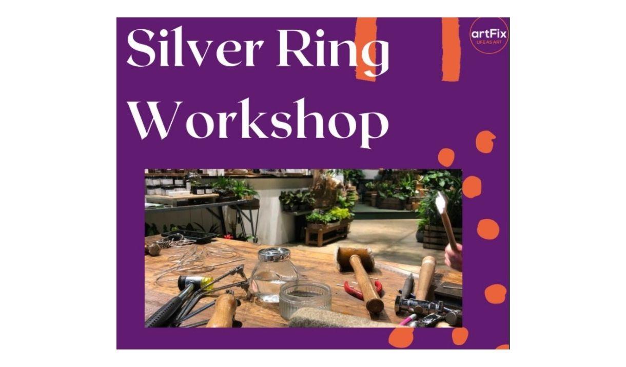 The amazing silver ring workshop is back! Book your place now and don't miss out!