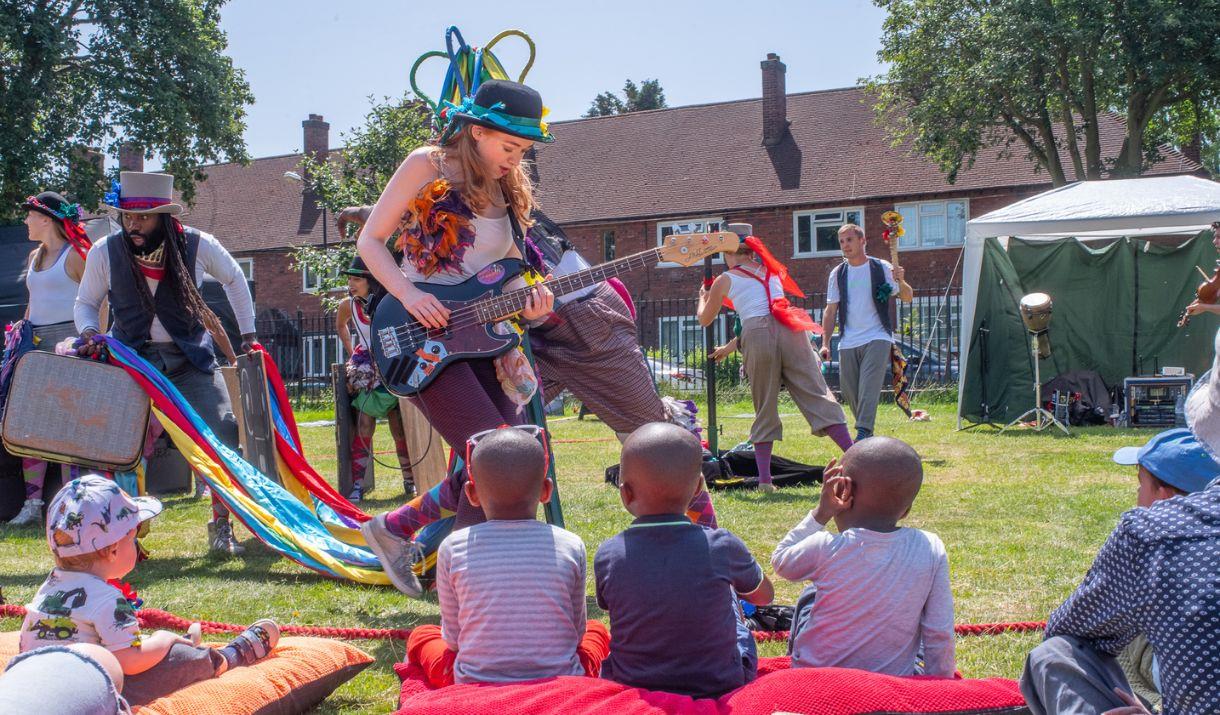 Come along to the playground in Greenwich Park for a family fun event!