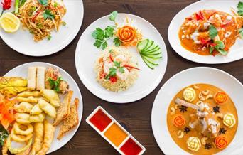 Thai Tiger serves authentic thai cuisine including satay, spring rolls, green/red curries, fried rice and pad thai.