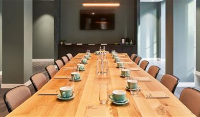 Event and meeting space in The Assembly at The Collective Canary Wharf
